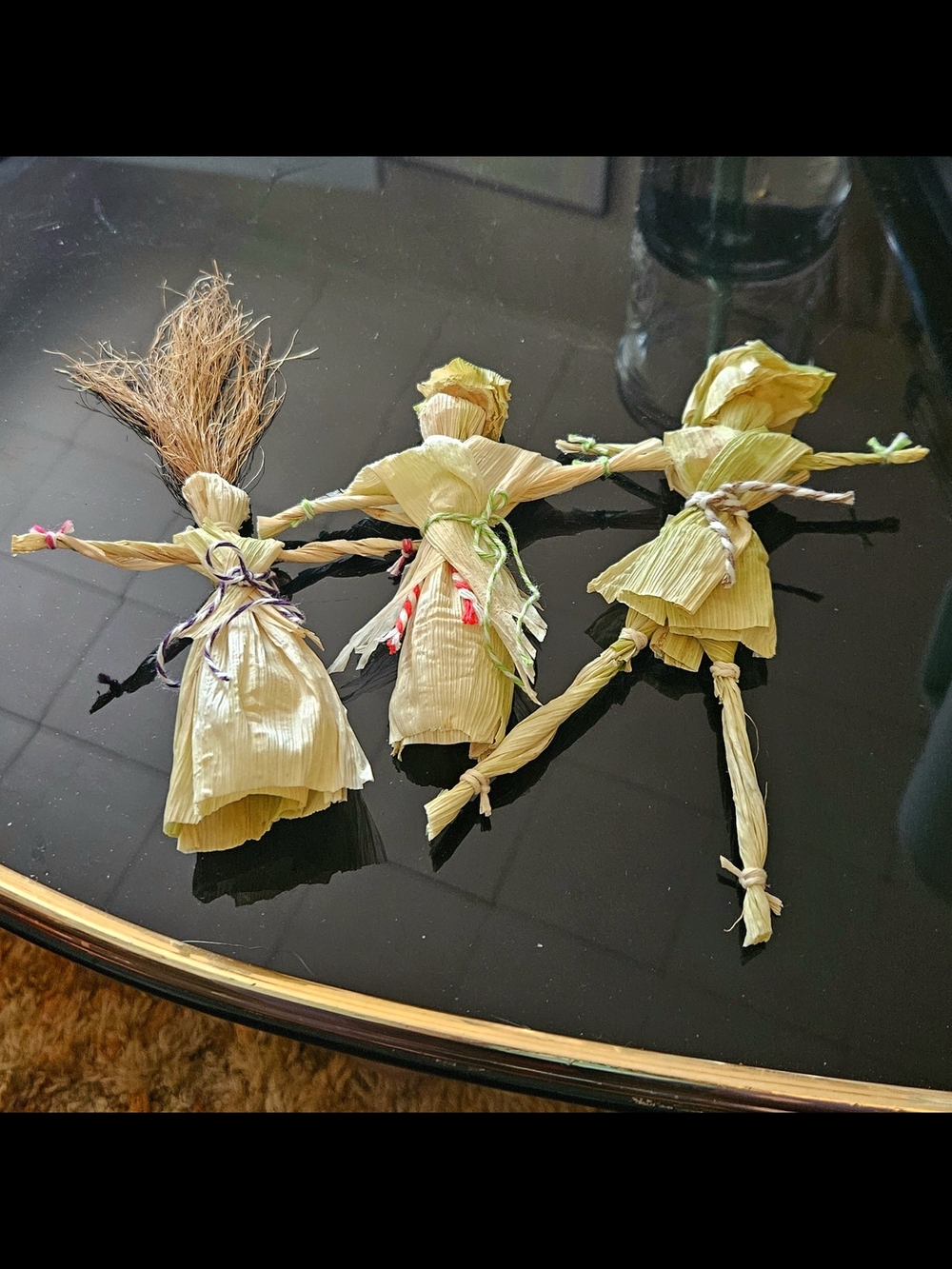 Cornhusk Dolls, set of 3